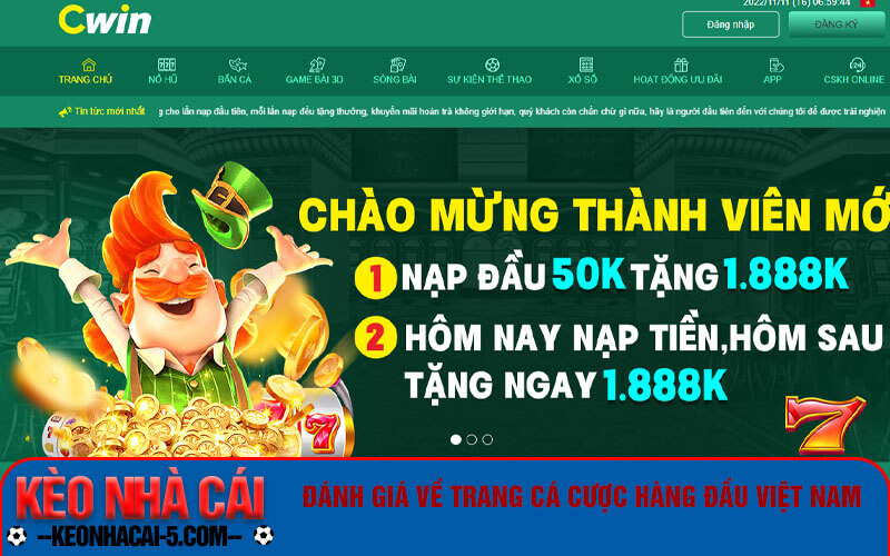 Cwin 88K - Trang chủ đăng ký cwin.com tặng ngay 88k 7 Đánh giá về trang cá cược hàng đầu Việt Nam