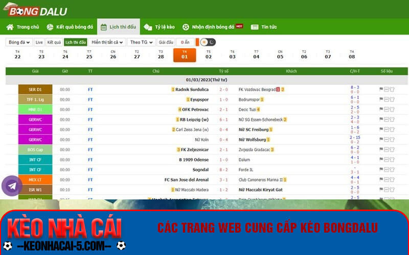 Bong da lu | Kèo Bongdalu - Link Xem Kèo Bóng Đá Lu Fun 3 Các trang web cung cấp Kèo Bongdalu