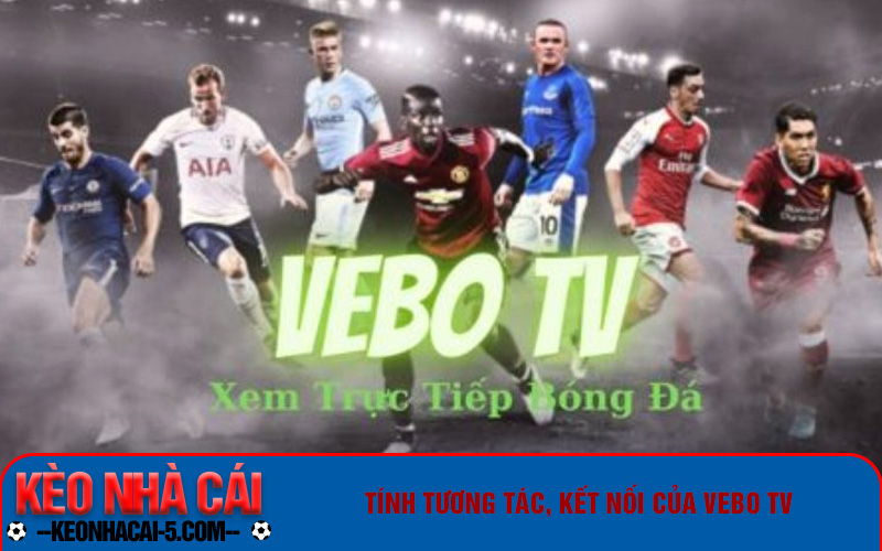 Vebo Tv - Nền Tảng Trực Tiếp Bóng Đá Ấn Tượng, Hấp Dẫn 7 Tính tương tác, kết nối của Vebo