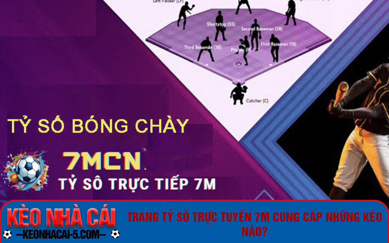 Trang Tỷ Số Trực Tuyến 7m Nhanh Chóng, Miễn Phí Hoàn Toàn 7 Trang tỷ số trực tuyến 7m cung cấp những kèo nào?