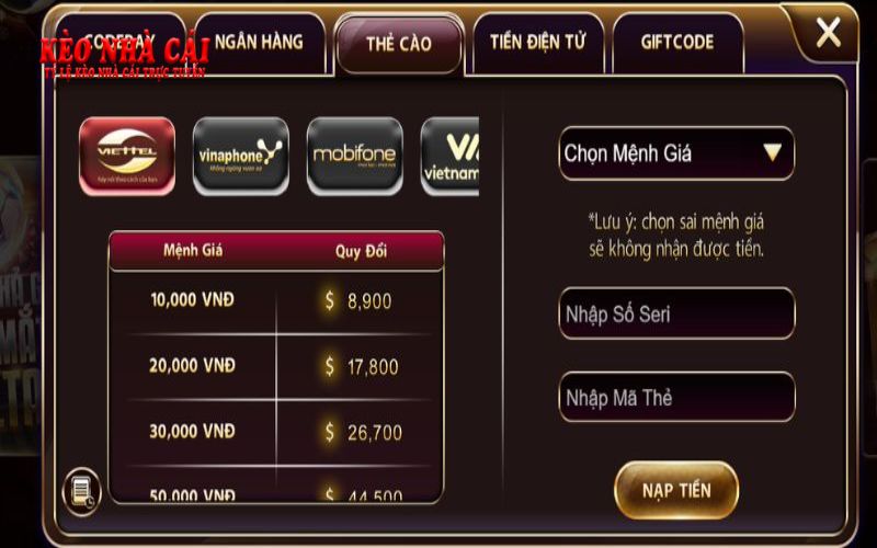 Cách Nạp Tiền Vào SUNWIN Hướng Dẫn An Toàn Và Nhanh Chóng 7 Cách nạp tiền bằng thẻ cào
